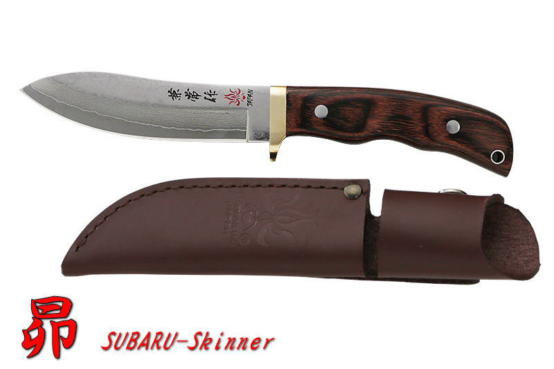 KB-552 Subaru Skinner VG-10 Stainless Damascus 112mm Field Knife