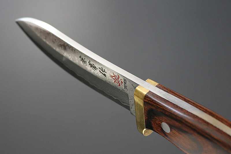 KB-552 Subaru Skinner VG-10 Stainless Damascus 112mm Field Knife