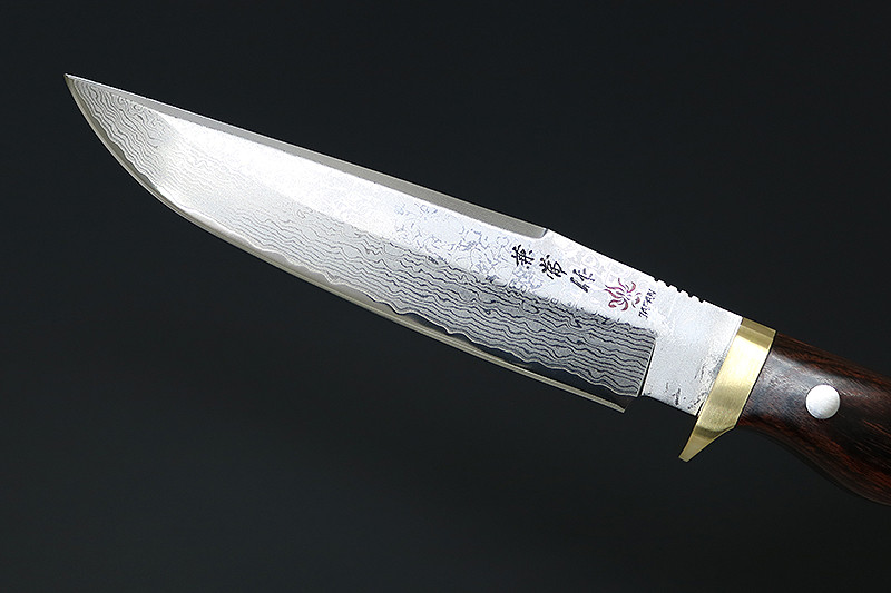 KB-553 Subaru-180 VG-10 Stainless Damascus 180mm Field Knife