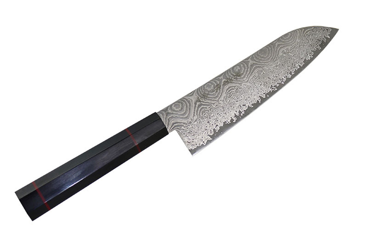 KC-813 Namishibuki Wa-Santoku Damascus 180mm Kitchen Cutlery