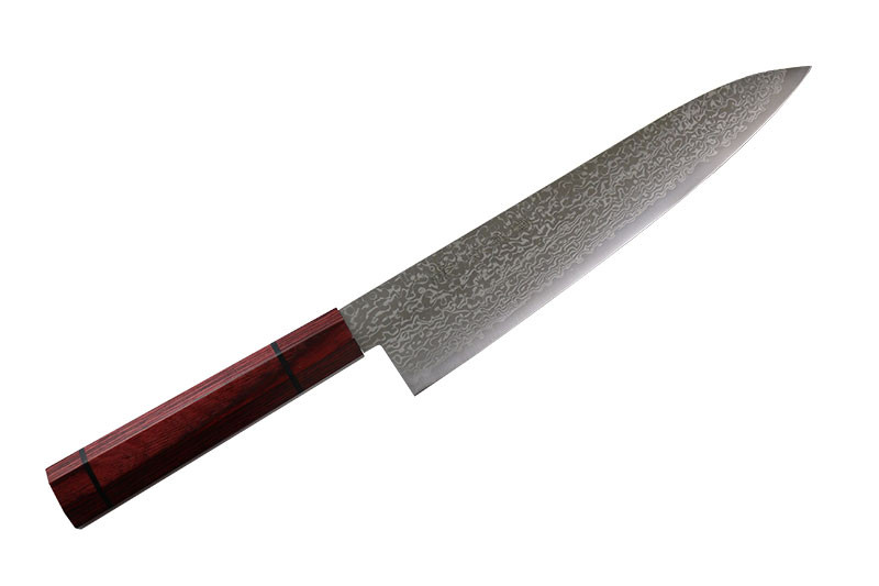 KC-822 Minamo-Kaze Damascus 210mm Kitchen Cutlery Chef Knife