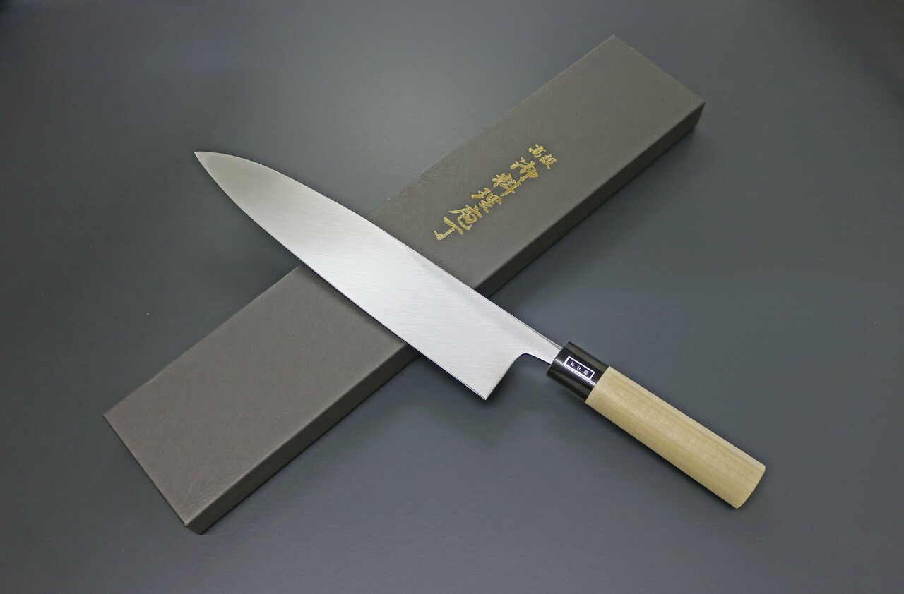 G-72 Mioroshi-Deba White 300mm Kitchen Cutlery Chef Knife