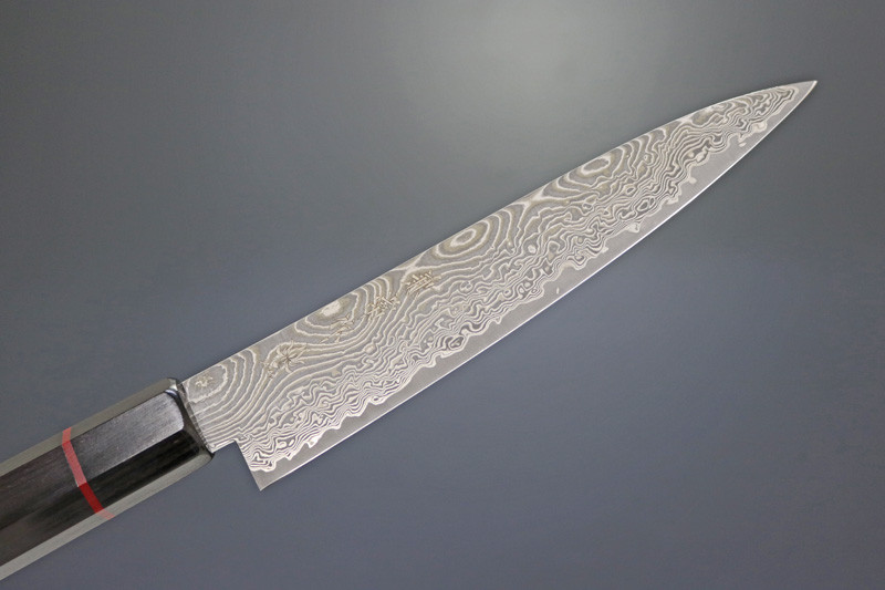 KC-844 Namishibuki Wa-Petty 135mm Damascus Kitchen Knife