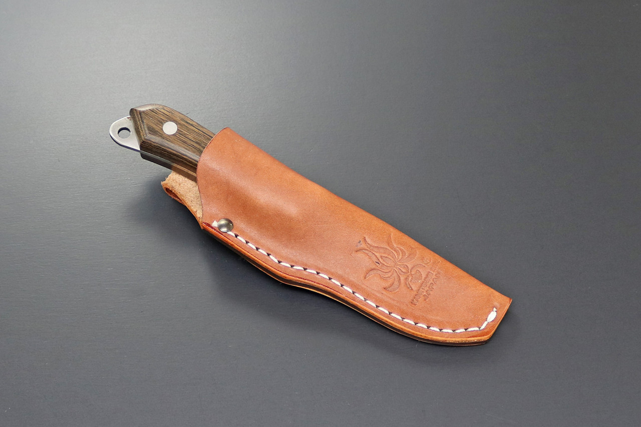 KB-269 Seseragi 2 Drop Damascus Blue Steel 70mm Field Knife