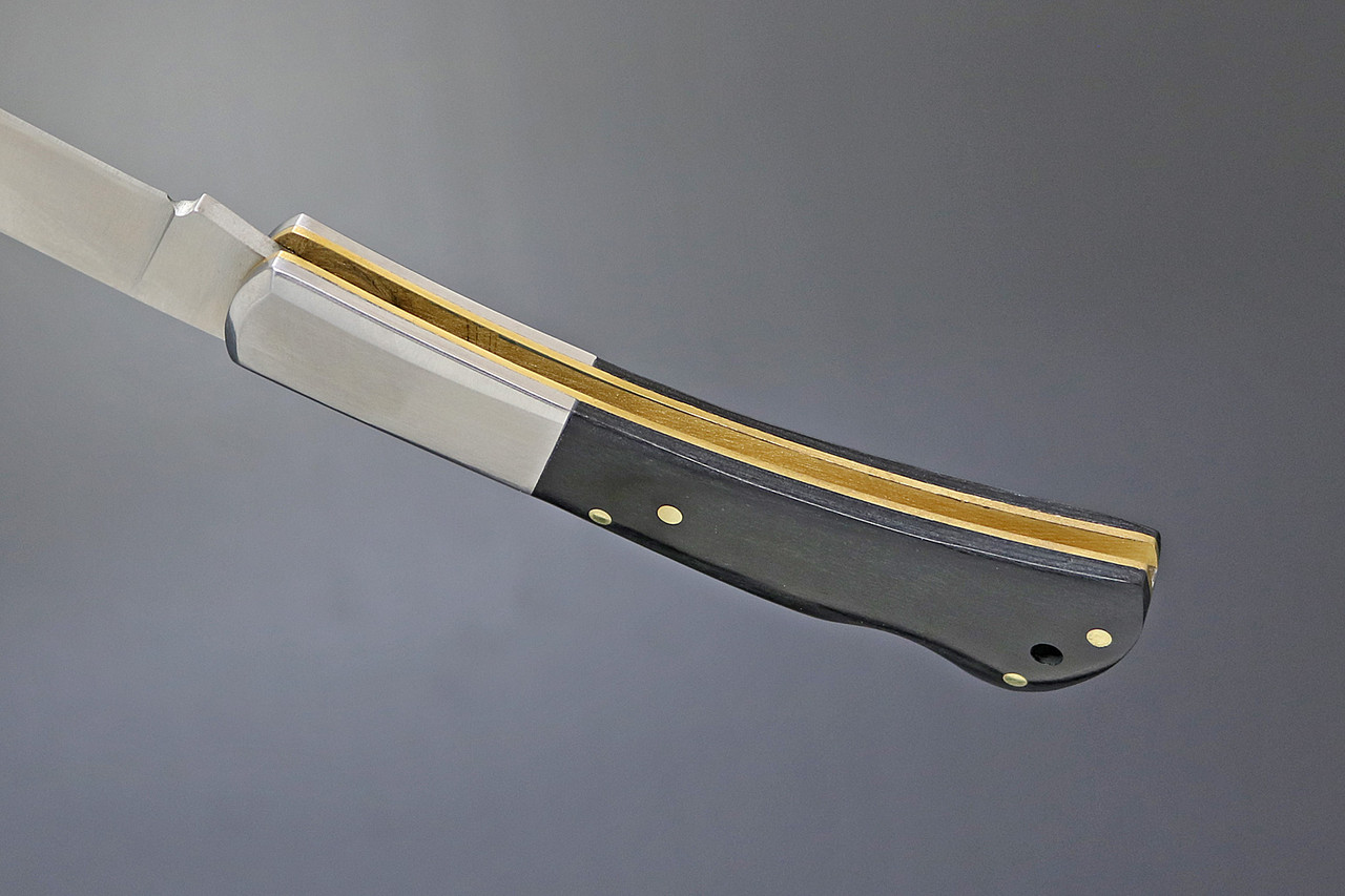 Kanetsune Seki Japan Kaico-Tou Black KB-511 AUS-8 Folding Lockback