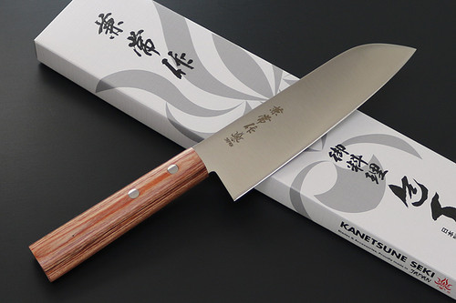 武蔵キュー 6P Xinzuo X06 67 Layers Damascus Steel Utility Knife Burnt White Oak