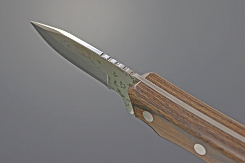 KB-269 Seseragi 2 Drop Damascus Blue Steel 70mm Field Knife