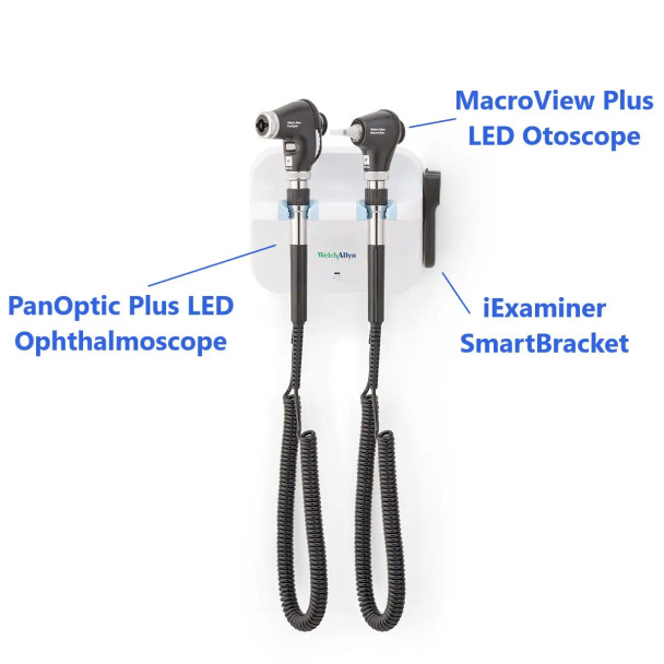 Welch Allyn MacroView Plus LED Otoscope & PanOptic Plus LED Ophthalmoscope 777-PM3XXX