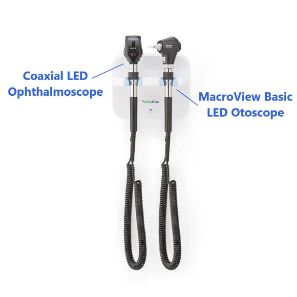 Welch Allyn MacroView Basic LED Otoscope & Coaxial LED Ophthalmoscope 777-SM2XXX