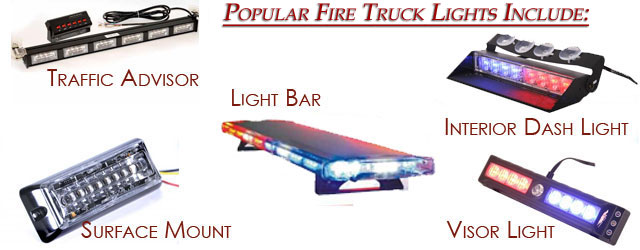 fire truck siren lights