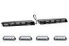 Extreme Tactical Dynamics Stealth 6 Linear LED Visor Light Bar with 2 Pairs of Undercover 4 Extreme Tactical Dynamics Stealth 6 Linear LED Visor Light Bar with 2 Pairs of Undercover 4