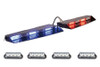 Extreme Tactical Dynamics Stealth Commander 9 Linear LED Visor Light Bar with 2 Pairs of Undercover 4 Extreme Tactical Dynamics Stealth Commander 9 Linear LED Visor Light Bar with 2 Pairs of Undercover 4