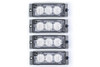 Extreme Tactical Dynamics Halo 3 TIR LED Grille and Surface Mount 4 Multi-Pack Extreme Tactical Dynamics Halo 3 TIR LED Grille and Surface Mount 4 Multi-Pack