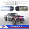 Extreme Tactical Dynamics ELEMENTAL 6 TIR LED Grille and Surface Mount Light 2 Multi-Pack Extreme Tactical Dynamics ELEMENTAL 6 TIR LED Grille and Surface Mount Light 2 Multi-Pack