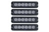 Extreme Tactical Dynamics Tracer 6 TIR LED Grille and Surface Mount 4 Piece Multi-Pack Extreme Tactical Dynamics Tracer 6 TIR LED Grille and Surface Mount 4 Piece Multi-Pack