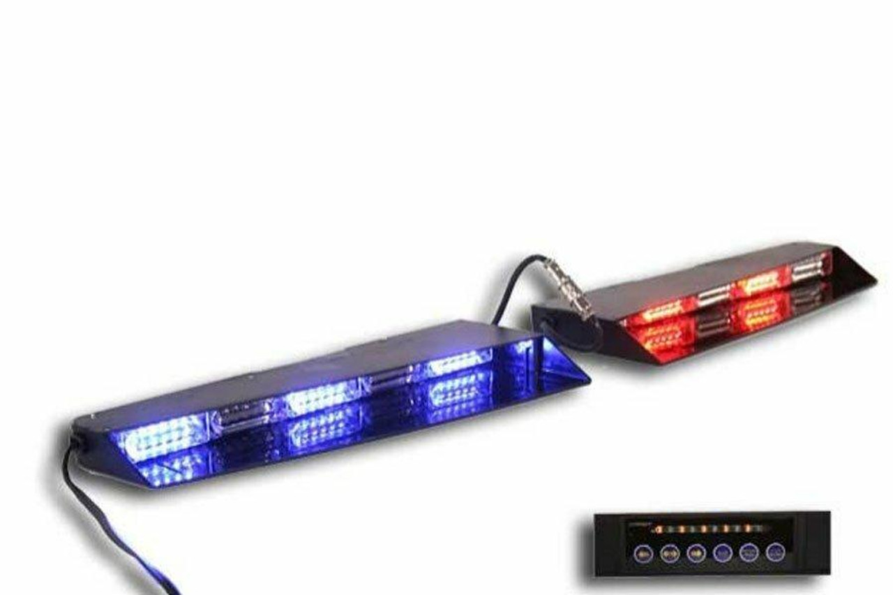 interior visor light bar