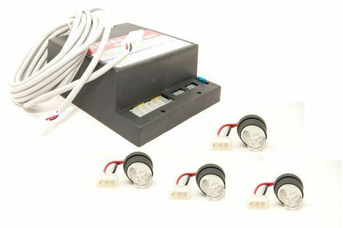 LED Hideaway Strobe Lights - Mini Emergency Vehicle LED Warning