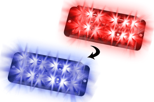 Extreme Tactical Dynamics Signature 6 DS Dual Color Linear LED Grille and Surface Mounting Light