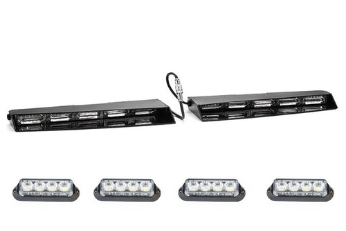 Stealth 6 Linear LED Visor Light Bar | Extreme Tactical Dynamics