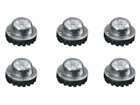 Extreme Tactical Dynamics ANT 6-3 Hideaway LED Strobe Light 6 Piece Multi-Pack