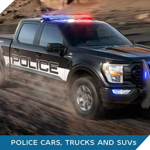 Police Cars, Trucks, and SUVs