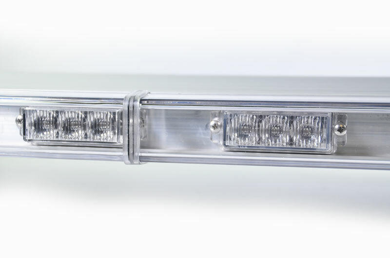 New- 48 Inch Emergency Light Bar, TIR Optics - Black Oak LED