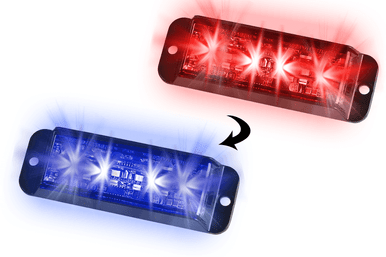Signature 4 Dual Color Linear LED Grille and Surface Mount Light