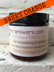All Natural Kid's Sweet Orange Remineralizing Tooth Powder All Natural Kid's Sweet Orange Remineralizing Tooth Powder