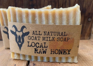 Raw Local Honey Goat Milk Soap 