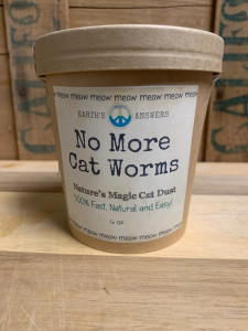 All Natural No More Cat Worms and Wellness Powder