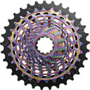 SRAM Red AXS E1 Cassette XG-1290 Rainbow 12sp 10-28T SRAM Red AXS E1 Cassette XG-1290 Rainbow 12sp 10-28T
