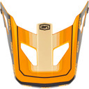 100% Status Replacement Visor Topenga Orange/Black