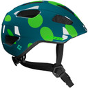 Lazer Nutz 2.0 KinetiCore Kids Helmet Green Dots Unisize