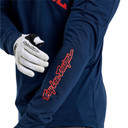 Troy Lee Designs Ruckus Long Sleeve Ride Tee Gravity Club Midnight Troy Lee Designs Ruckus Long Sleeve Ride Tee Gravity Club Midnight