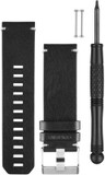 Garmin Replacement Leather Watch Band for Fenix 3 Black