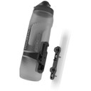 Fidlock Twist 800mL Water Bottle and Bike Base Set Transparent Black