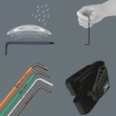 Wera 967/9 Torx 1 HF L-Key Set BlackLaser