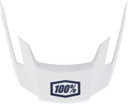 100% Altec Helmet Visor White X-Small/Small