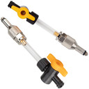 Jagwire Elite DOT Bleed Kit Adapters with 1/4 Turn Valves