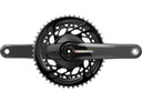 SRAM Force AXS D2 50/37T Power Meter Crankset Grey w/Laser Foil SRAM Force AXS D2 50/37T Power Meter Crankset Grey w/Laser Foil