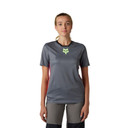 Fox Defend Race Womens MTB SS Jersey Pewter 
