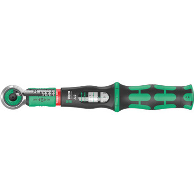 Wera A2 Adjustable Torque Wrench 2-12Nm 1/4in Drive