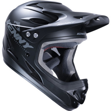 Kenny Racing Full Face Helmet Down Hill Solid Matte Black