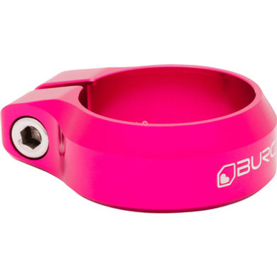 Burgtec Toxic Barbie Pink Seat Clamp 38.6mm
