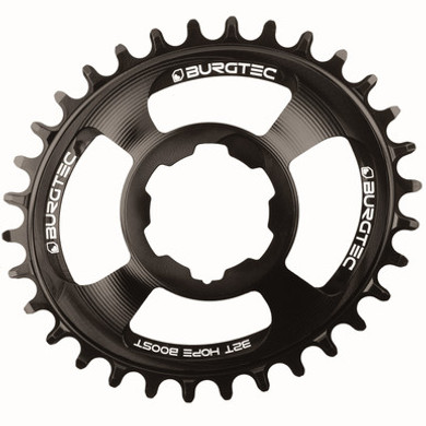 Burgtec Thick-Thin Oval C-Ring Hope Boost Direct Mount 32t Black