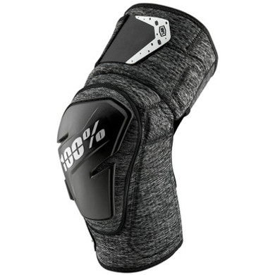 100% Fortis Knee Guard Grey/Black