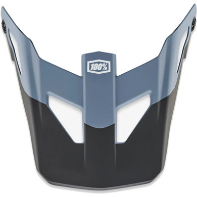 100% Status Replacement Visor Drop/Steel Blue