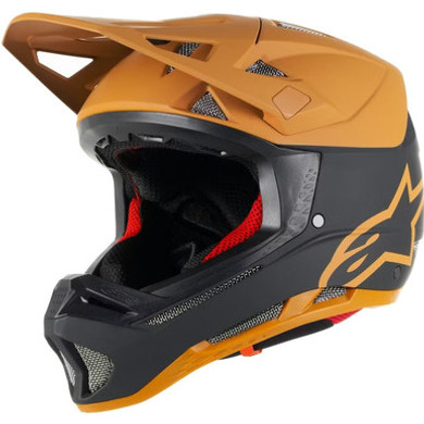 Alpinestars Missile Tech FF MTB Racer Helmet Black Gold