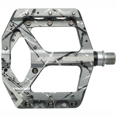 HT Components Supreme Alloy Pedals Grey Camo