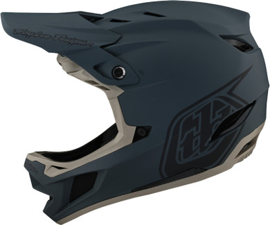 Troy Lee Designs D4 Full Face Composite Helmet Stealth Grey